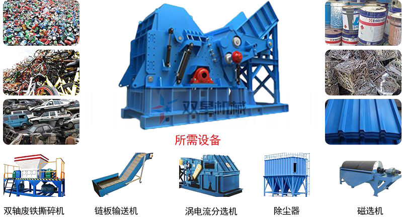 <a href='http://www.bzhuatong.com/1/60.html' target='_blank'><span>鐵皮粉碎機</span></a>適用物料
