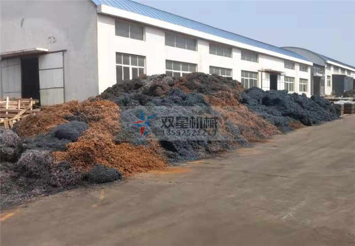 鐵屑粉碎機|鐵銷粉碎機物料破碎效果展示